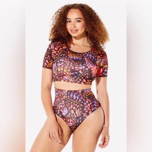 Fabletics/Yitty Mesh Me Smoothing High-waist Brief - Picture 1 of 7